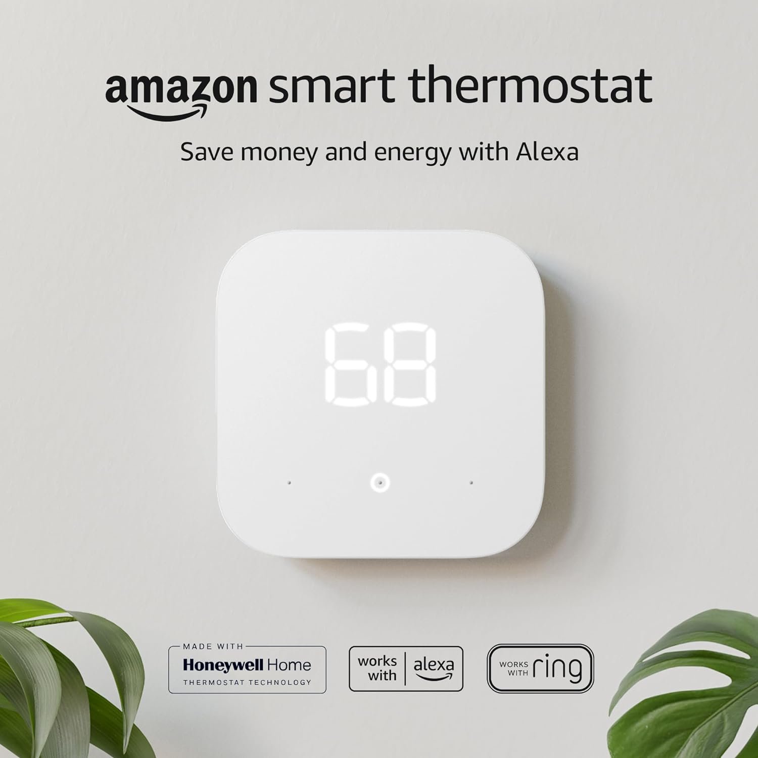 Amazon Smart Thermostat with C-Wire Adapter