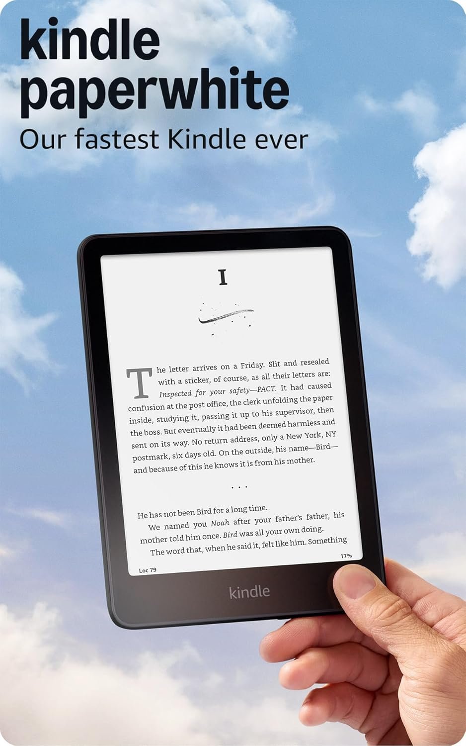 Amazon Kindle Paperwhite 16GB (newest model) – 20% faster, with new 7″ glare-free display and weeks of battery life – Black