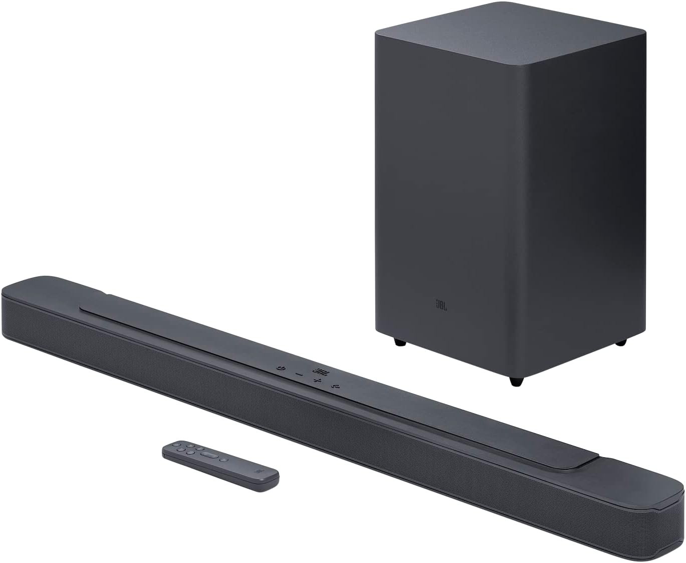 JBL Bar 2.1 Deep Bass (MK2) – 2.1 Channel soundbar with Wireless subwoofer (6.5’’), 300W Max Output, Bluetooth Enable (Black)
