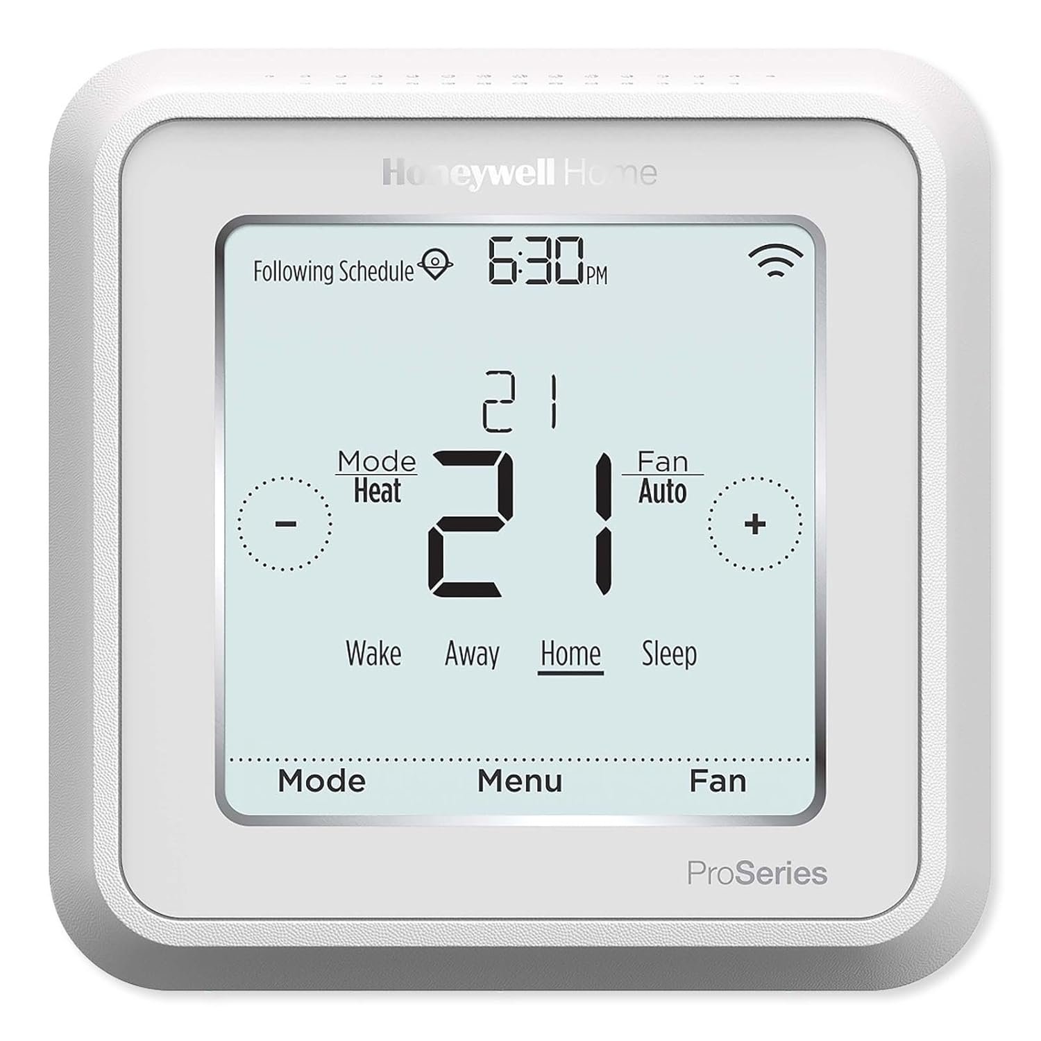 Honeywell TH6220WF2006/U Lyric T6 Pro Wi-Fi Programmable Thermostat with Stages Up to 2 Heat/1 Cool Heat Pump or 2 Heat/2 Cool Conventional