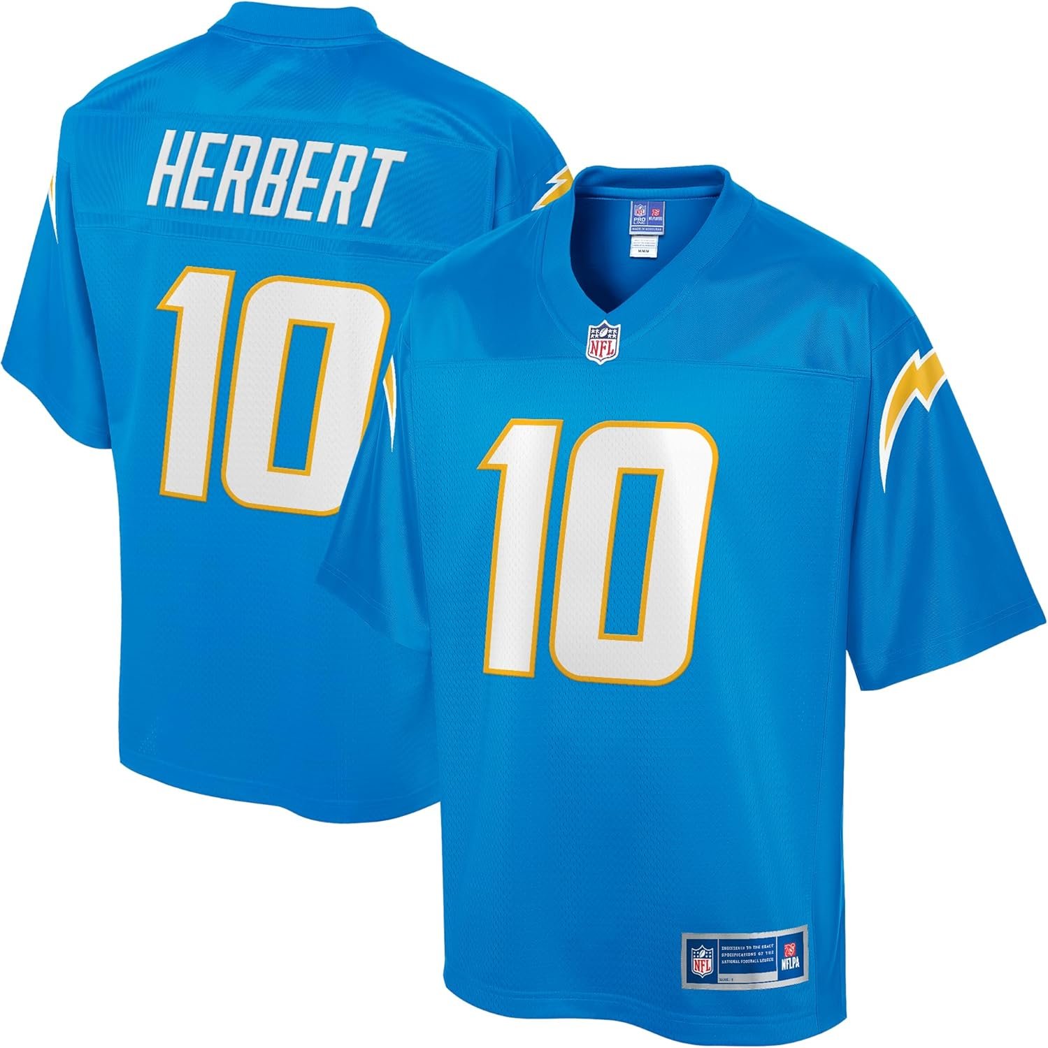 NFL PRO LINE Men’s Justin Herbert Powder Blue Los Angeles Chargers Team Player Jersey