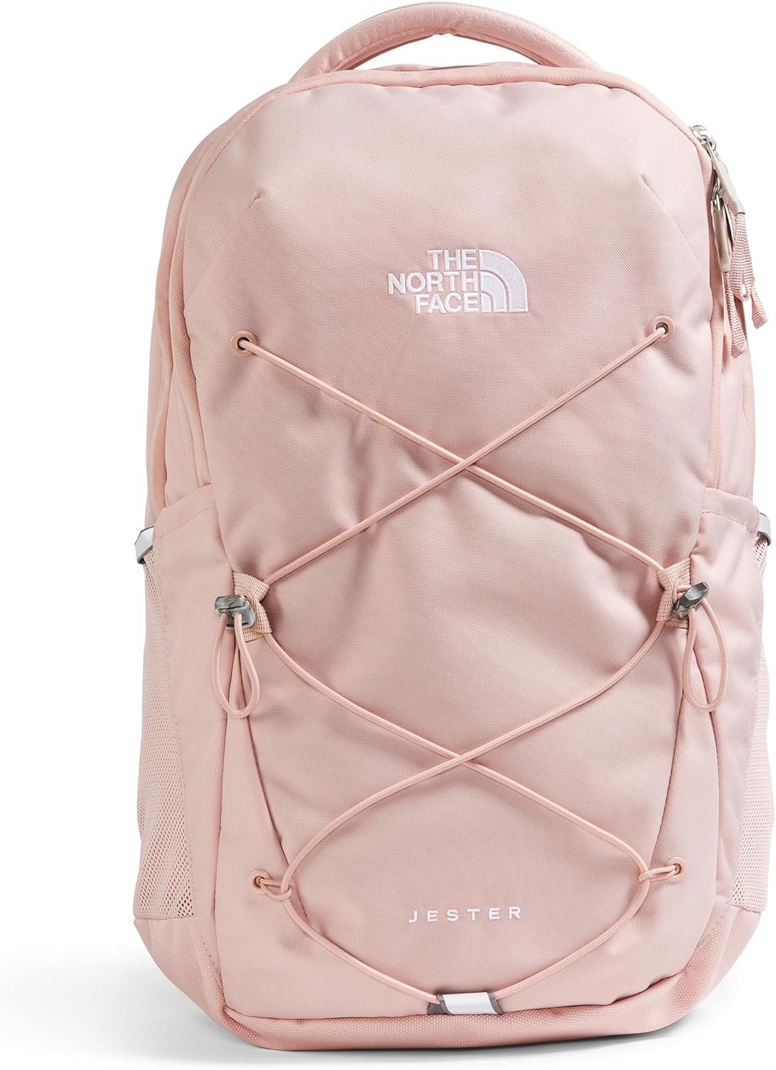 The North Face Women’s Jester Everyday Laptop Backpack | Commuter Travel Bag with Laptop Sleeve, Water-Repellent Finish, Spacious Compartment, Pink Moss, One Size