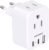 HANYCONY European Travel Plug Adapter USB C, International Plug Adapter, US to Europe Adapter Plug 2 Outlets 3 USB Ports(2 C Port), Type C Power Adapter to Italy Spain France Portugal Iceland Germany
