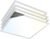 OKQ 4 Pack 2×2 LED Flat Panel Light Drop Ceiling Office Fixture, 30/35/40W Selectable, 5000K 5CCT Switchable, 0-10V Dimmable,24×24 Inch LED Flush Mount Ceiling Light,ETL Listed