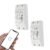10A Wireless Smart Switch, Wi-Fi Light Switch Compatible with Alexa & Google Home & SmartThings, FCC Certified, No Hub Required Support DIY Module(2 Pack)