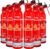 Fire Extinguisher for Home with Mount, 6 Pack Upgraded 8-in-1 Portable Fire Extinguishers For Vehicle Car Boat Marine Kitchen Emergency Supplies, Water-Based Extinguisher For A, B, C, K Fire Types